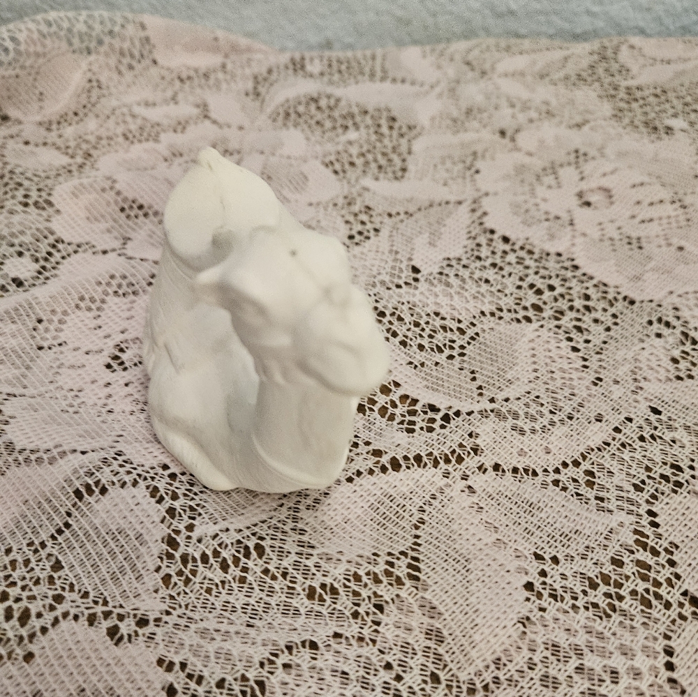 Resting Camel Nativity Figure Unpainted Ceramic Craft Supply - Picture 3 of 10